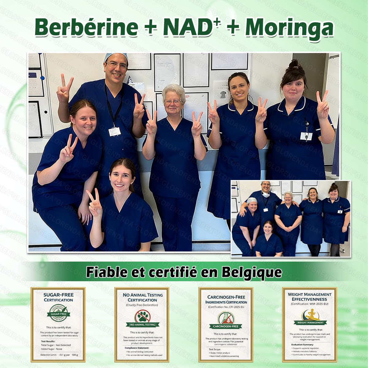 Officiële winkel 📷 Solaryra® Moringa · Berberine + NAD+ – Geavanceerde 10-in-1 Nano-microneedle-patch (1×/dag, zichtbare resultaten binnen 7 dagen) | Obesitas, verslapte huid, slaapapneu, gewrichtsondersteuning, enz. –XA