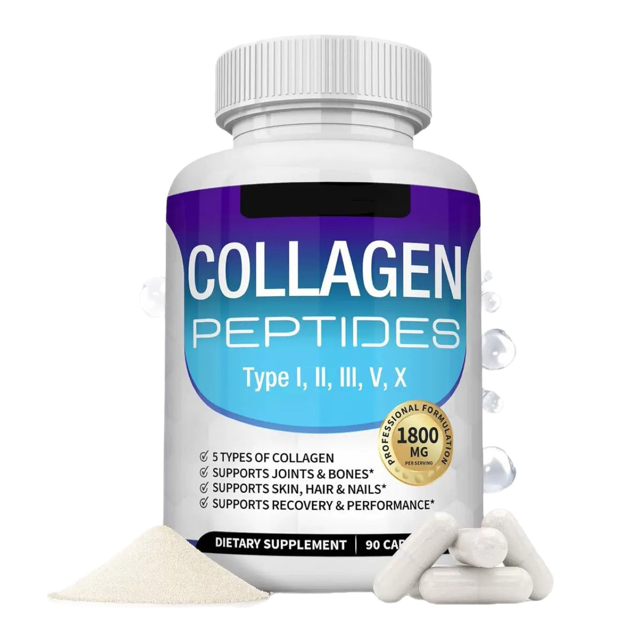 💜 Add a second bottle for only $10💜 Collagen Softgel Capsules-W18