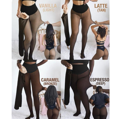 🔥The Original Magic Fleece-Lined Shaping Leggings — Waist-Defining, Warm and Sleek, Never Bulky - A926