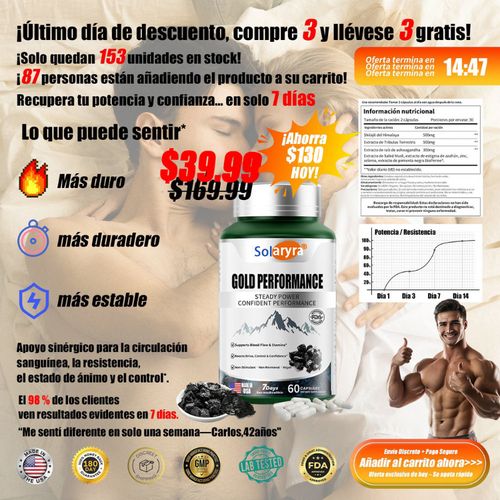 𝑺𝐨𝐥𝐚𝐫𝐲𝐫𝐚® 𝐂𝐚́𝐩𝐬𝐮𝐥𝐚𝐬 𝐝𝐞 𝐑𝐞𝐧𝐝𝐢𝐦𝐢𝐞𝐧𝐭𝐨 𝐆𝐨𝐥𝐝 — 𝐑𝐞𝐜𝐮𝐩𝐞𝐫𝐚 𝐭𝐮 𝐥𝐢𝐝𝐞𝐫𝐚𝐳𝐠𝐨: 𝐫𝐞𝐜𝐮𝐩𝐞𝐫𝐚 𝐭𝐮 𝐞𝐬𝐭𝐚𝐝𝐨 𝐲 𝐜𝐨𝐧𝐟𝐢𝐚𝐧𝐳𝐚 𝐞𝐧 𝟑𝟎 𝐝𝐢́𝐚𝐬--𝐏𝐨𝐭𝐞𝐧𝐜𝐢𝐚𝐝𝐨𝐫 𝐍𝐚𝐭𝐮𝐫𝐚𝐥 𝐝𝐞 𝐓𝐚𝐦𝐚𝐧̃𝐨 𝐲 𝐑𝐞𝐬𝐢𝐬𝐭𝐞𝐧𝐜𝐢𝐚 𝐩𝐚𝐫𝐚 𝐇𝐨𝐦𝐛𝐫𝐞𝐬-ZZQ