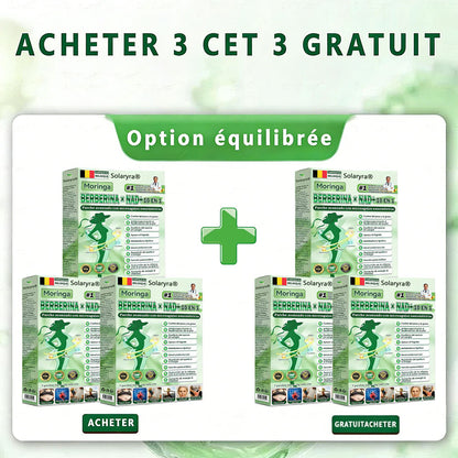 Boutique officielle 📷 Solaryra® Moringa · Berbérine + NAD+ – Patch Microneedle Nano Avancé 10-en-1 (1×/jour, résultats visibles en 7 jours) | Obésité, relâchement cutané, apnée du sommeil, articulations, etc.XA