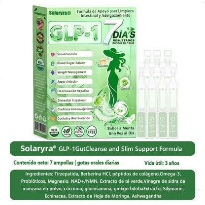 Solaryra® 𝑮𝑳𝑷-1 𝑮𝒖𝒕 𝑪𝒍𝒆𝒂𝒏𝒔𝒆 𝒂𝒏𝒅 𝑺𝒍𝒊𝒎 𝑺𝒖𝒑𝒑𝒐𝒓𝒕 𝑭𝒐𝒓𝒎𝒖𝒍𝒂 (𝐎𝐧𝐜𝐞 𝐚 𝐝𝐚𝐲, 𝐫𝐞𝐬𝐮𝐥𝐭𝐬 𝐢𝐧 𝟕 𝐝𝐚𝐲𝐬) 𝑾𝒊𝒕𝒉 10 𝑩𝒊𝒍𝒍𝒊𝒐𝒏 𝑪𝑭𝑼 𝑨𝒄𝒕𝒊𝒗𝒆 𝑷𝒓𝒐𝒃𝒊𝒐𝒕𝒊𝒄𝒔, 𝑺𝒖𝒑𝒑𝒐𝒓𝒕𝒔 𝒘𝒆𝒊𝒈𝒉𝒕 𝒎𝒂𝒏𝒂𝒈𝒆𝒎𝒆𝒏𝒕, 𝒉𝒆𝒂𝒓𝒕 𝒉𝒆𝒂𝒍𝒕𝒉, 𝒅𝒊𝒂𝒃𝒆𝒕𝒆𝒔, 𝒈𝒖𝒕 & 𝒘𝒐𝒎𝒆𝒏'𝒔 𝒉𝒆𝒂𝒍𝒕𝒉, 𝒇𝒊𝒓𝒎𝒊𝒏𝒈 𝒔𝒌𝒊𝒏,𝒘𝒉𝒊𝒍𝒆 𝒔𝒆𝒂𝒔𝒐𝒏𝒂𝒍 𝒊𝒎𝒎𝒖𝒏𝒆 𝒔𝒖𝒑𝒑𝒐𝒓𝒕-TJY