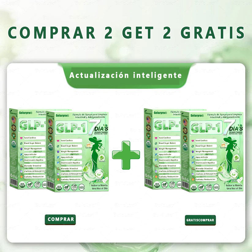 Solaryra® 𝑮𝑳𝑷-1 𝑮𝒖𝒕 𝑪𝒍𝒆𝒂𝒏𝒔𝒆 𝒂𝒏𝒅 𝑺𝒍𝒊𝒎 𝑺𝒖𝒑𝒑𝒐𝒓𝒕 𝑭𝒐𝒓𝒎𝒖𝒍𝒂 (𝐎𝐧𝐜𝐞 𝐚 𝐝𝐚𝐲, 𝐫𝐞𝐬𝐮𝐥𝐭𝐬 𝐢𝐧 𝟕 𝐝𝐚𝐲𝐬) 𝑾𝒊𝒕𝒉 10 𝑩𝒊𝒍𝒍𝒊𝒐𝒏 𝑪𝑭𝑼 𝑨𝒄𝒕𝒊𝒗𝒆 𝑷𝒓𝒐𝒃𝒊𝒐𝒕𝒊𝒄𝒔, 𝑺𝒖𝒑𝒑𝒐𝒓𝒕𝒔 𝒘𝒆𝒊𝒈𝒉𝒕 𝒎𝒂𝒏𝒂𝒈𝒆𝒎𝒆𝒏𝒕, 𝒉𝒆𝒂𝒓𝒕 𝒉𝒆𝒂𝒍𝒕𝒉, 𝒅𝒊𝒂𝒃𝒆𝒕𝒆𝒔, 𝒈𝒖𝒕 & 𝒘𝒐𝒎𝒆𝒏'𝒔 𝒉𝒆𝒂𝒍𝒕𝒉, 𝒇𝒊𝒓𝒎𝒊𝒏𝒈 𝒔𝒌𝒊𝒏,𝒘𝒉𝒊𝒍𝒆 𝒔𝒆𝒂𝒔𝒐𝒏𝒂𝒍 𝒊𝒎𝒎𝒖𝒏𝒆 𝒔𝒖𝒑𝒑𝒐𝒓𝒕-TJY