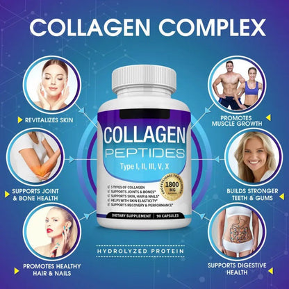 💜 Add a second bottle for only $10💜 Collagen Softgel Capsules-W18