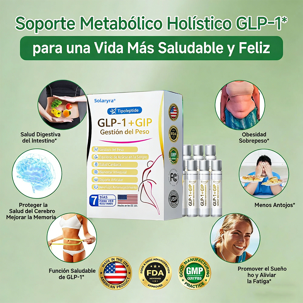 FDA | Tienda oficial de EE. UU. — Solución oral Solaryra® Telportide, solución de doble acción para bajar de peso con GIP y GLP-1, un frasco al día, resultados en 7 días🛍️-ABB8
