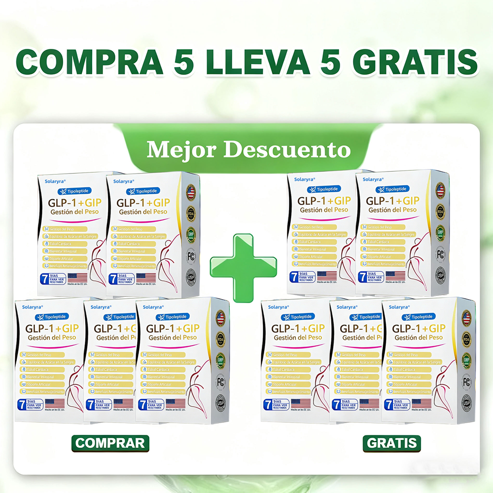 FDA | Tienda oficial de EE. UU. — Solución oral Solaryra® Telportide, solución de doble acción para bajar de peso con GIP y GLP-1, un frasco al día, resultados en 7 días🛍️-ABB8