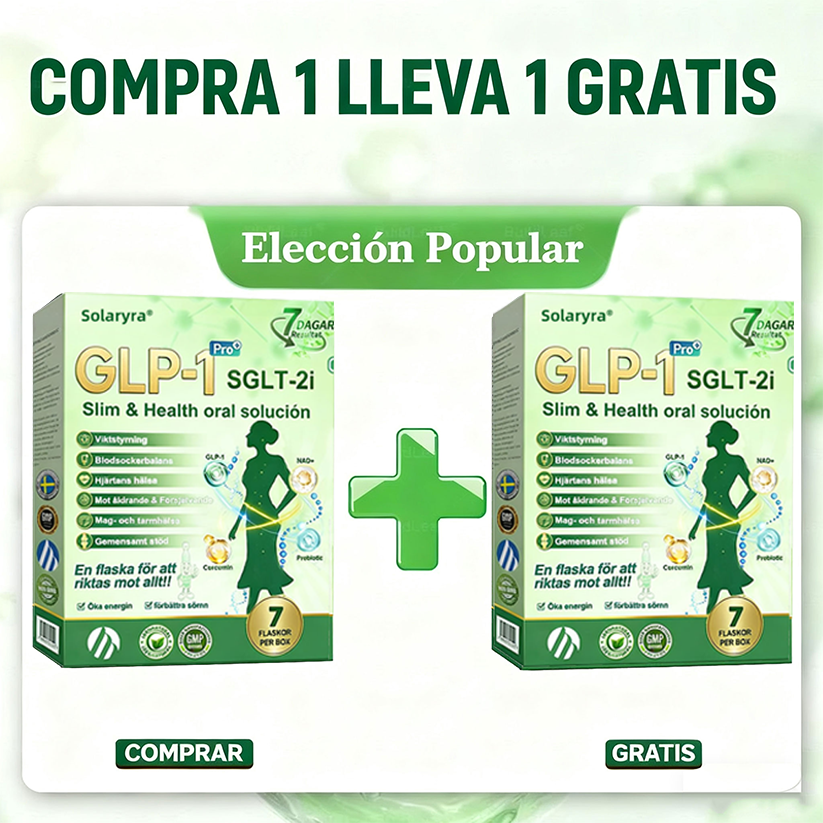 La solución oral para el peso y la salud Solaryra® GLP-1 + SGLT-2i favorece la pérdida de peso, mantiene la salud cardiovascular, mejora la diabetes, aborda la apnea del sueño, promueve la salud intestinal, reafirma la piel y proporciona energía.-TJY