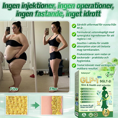 La solución oral para el peso y la salud Solaryra® GLP-1 + SGLT-2i favorece la pérdida de peso, mantiene la salud cardiovascular, mejora la diabetes, aborda la apnea del sueño, promueve la salud intestinal, reafirma la piel y proporciona energía.-TJY