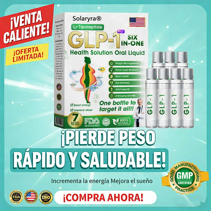 | 🎄Último día – 80% de descuento | 🇺🇲🏥 Solaryra® Líquido de salud seis en uno 💧 Diario ✅ Peso ⚖️, Corazón ❤️, Metabolismo 🔄, Sueño 💤, Digestión 🌿, Articulaciones 🤸 y Vitalidad 🌟 – ¡Resultados notables en 7 días! ✅-TJY