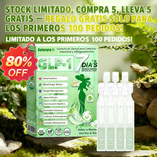 Solaryra® 𝑮𝑳𝑷-1 𝑮𝒖𝒕 𝑪𝒍𝒆𝒂𝒏𝒔𝒆 𝒂𝒏𝒅 𝑺𝒍𝒊𝒎 𝑺𝒖𝒑𝒑𝒐𝒓𝒕 𝑭𝒐𝒓𝒎𝒖𝒍𝒂 (𝐎𝐧𝐜𝐞 𝐚 𝐝𝐚𝐲, 𝐫𝐞𝐬𝐮𝐥𝐭𝐬 𝐢𝐧 𝟕 𝐝𝐚𝐲𝐬) 𝑾𝒊𝒕𝒉 10 𝑩𝒊𝒍𝒍𝒊𝒐𝒏 𝑪𝑭𝑼 𝑨𝒄𝒕𝒊𝒗𝒆 𝑷𝒓𝒐𝒃𝒊𝒐𝒕𝒊𝒄𝒔, 𝑺𝒖𝒑𝒑𝒐𝒓𝒕𝒔 𝒘𝒆𝒊𝒈𝒉𝒕 𝒎𝒂𝒏𝒂𝒈𝒆𝒎𝒆𝒏𝒕, 𝒉𝒆𝒂𝒓𝒕 𝒉𝒆𝒂𝒍𝒕𝒉, 𝒅𝒊𝒂𝒃𝒆𝒕𝒆𝒔, 𝒈𝒖𝒕 & 𝒘𝒐𝒎𝒆𝒏'𝒔 𝒉𝒆𝒂𝒍𝒕𝒉, 𝒇𝒊𝒓𝒎𝒊𝒏𝒈 𝒔𝒌𝒊𝒏,𝒘𝒉𝒊𝒍𝒆 𝒔𝒆𝒂𝒔𝒐𝒏𝒂𝒍 𝒊𝒎𝒎𝒖𝒏𝒆 𝒔𝒖𝒑𝒑𝒐𝒓𝒕-TJY