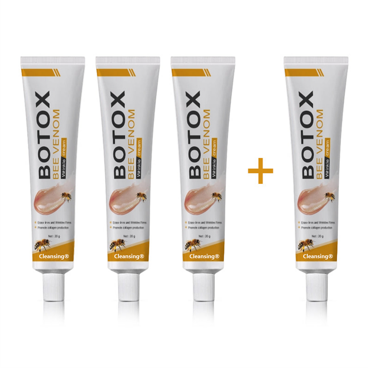 Crema Cleansing® para eliminar arrugas con veneno de abeja y botox (fabricada y enviada desde EE. UU.)