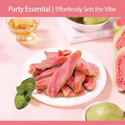 🍆Say goodbye to high-calorie guilt!🍆Satisfy your cravings with ourfiber-rich Red Guava slices-H1