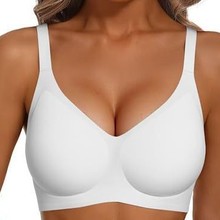 🎄 Christmas Special Offer- 50%OFF🎁Seamless Deep V Push-Up Wireless Bra❤️-ABB8