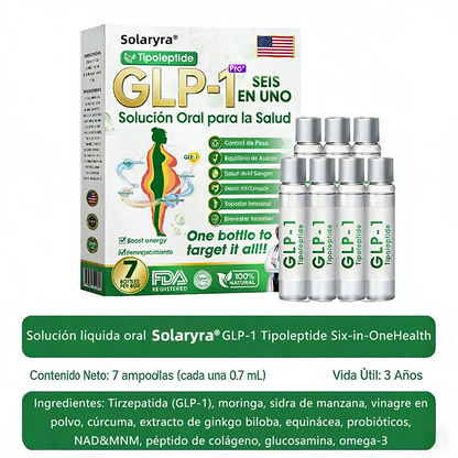 | 🎄Último día – 80% de descuento | 🇺🇲🏥 Solaryra® Líquido de salud seis en uno 💧 Diario ✅ Peso ⚖️, Corazón ❤️, Metabolismo 🔄, Sueño 💤, Digestión 🌿, Articulaciones 🤸 y Vitalidad 🌟 – ¡Resultados notables en 7 días! ✅-TJY