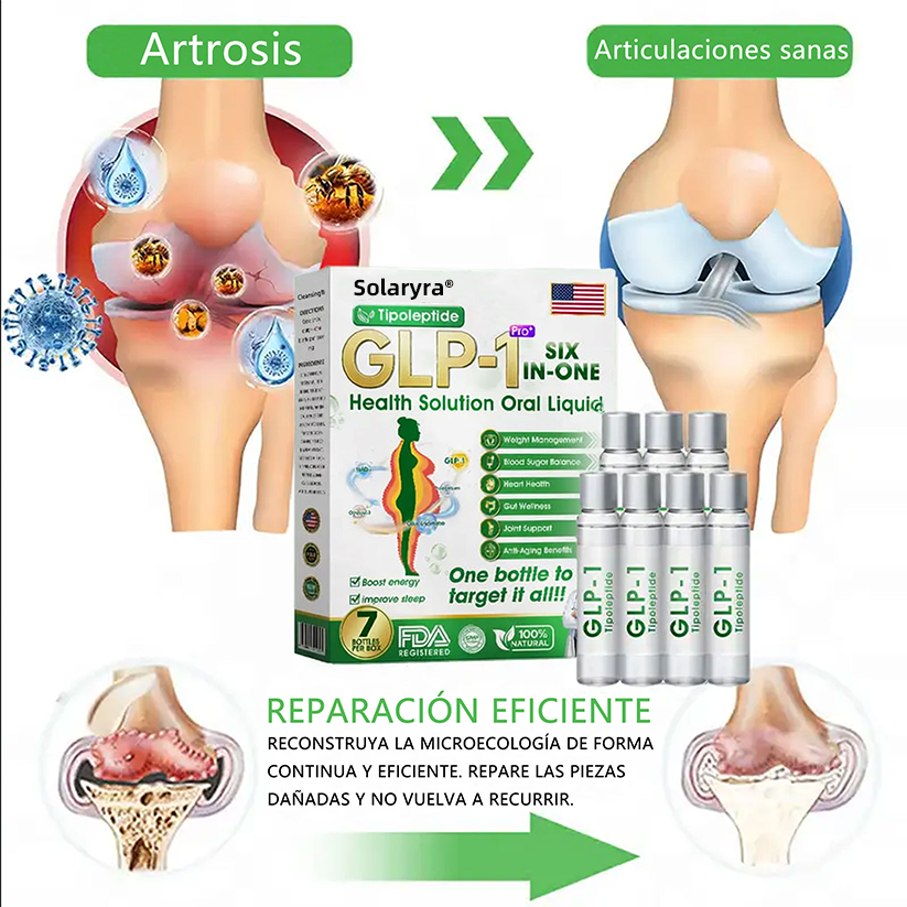 | 🎄Último día – 80% de descuento | 🇺🇲🏥 Solaryra® Líquido de salud seis en uno 💧 Diario ✅ Peso ⚖️, Corazón ❤️, Metabolismo 🔄, Sueño 💤, Digestión 🌿, Articulaciones 🤸 y Vitalidad 🌟 – ¡Resultados notables en 7 días! ✅-TJY