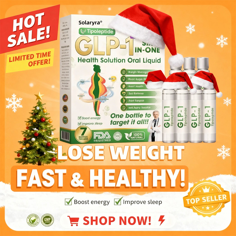 | 🎄Último día – 80% de descuento | 🇺🇲🏥 Solaryra® Líquido de salud seis en uno 💧 Diario ✅ Peso ⚖️, Corazón ❤️, Metabolismo 🔄, Sueño 💤, Digestión 🌿, Articulaciones 🤸 y Vitalidad 🌟 – ¡Resultados notables en 7 días! ✅-TJY