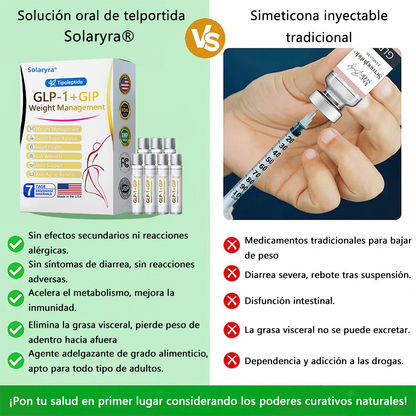 FDA | Tienda oficial de EE. UU. — Solución oral Solaryra® Telportide, solución de doble acción para bajar de peso con GIP y GLP-1, un frasco al día, resultados en 7 días🛍️-ABB8