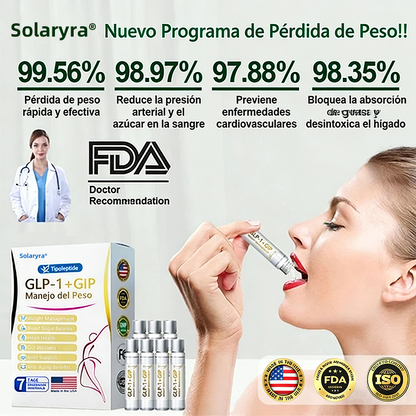 FDA | Tienda oficial de EE. UU. — Solución oral Solaryra® Telportide, solución de doble acción para bajar de peso con GIP y GLP-1, un frasco al día, resultados en 7 días🛍️-ABB8