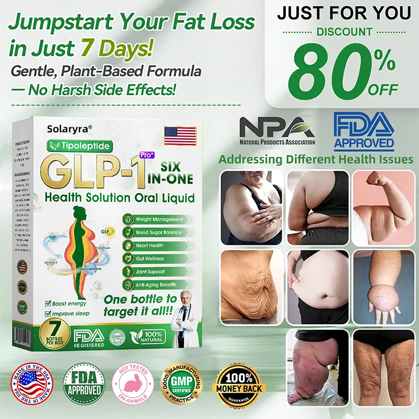 | 🎄Último día – 80% de descuento | 🇺🇲🏥 Solaryra® Líquido de salud seis en uno 💧 Diario ✅ Peso ⚖️, Corazón ❤️, Metabolismo 🔄, Sueño 💤, Digestión 🌿, Articulaciones 🤸 y Vitalidad 🌟 – ¡Resultados notables en 7 días! ✅-TJY