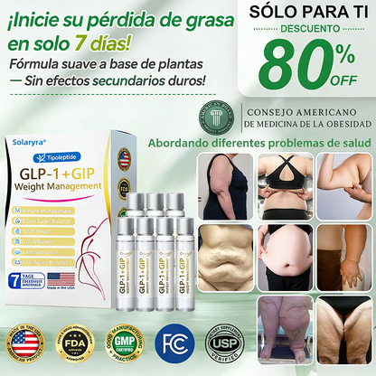 FDA | Tienda oficial de EE. UU. — Solución oral Solaryra® Telportide, solución de doble acción para bajar de peso con GIP y GLP-1, un frasco al día, resultados en 7 días🛍️-ABB8