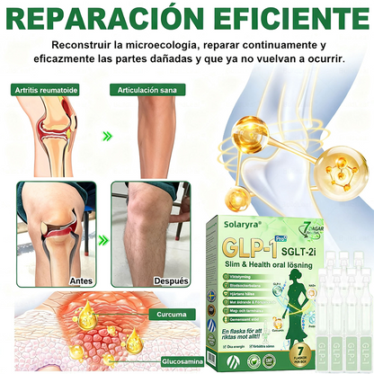 La solución oral para el peso y la salud Solaryra® GLP-1 + SGLT-2i favorece la pérdida de peso, mantiene la salud cardiovascular, mejora la diabetes, aborda la apnea del sueño, promueve la salud intestinal, reafirma la piel y proporciona energía.-TJY