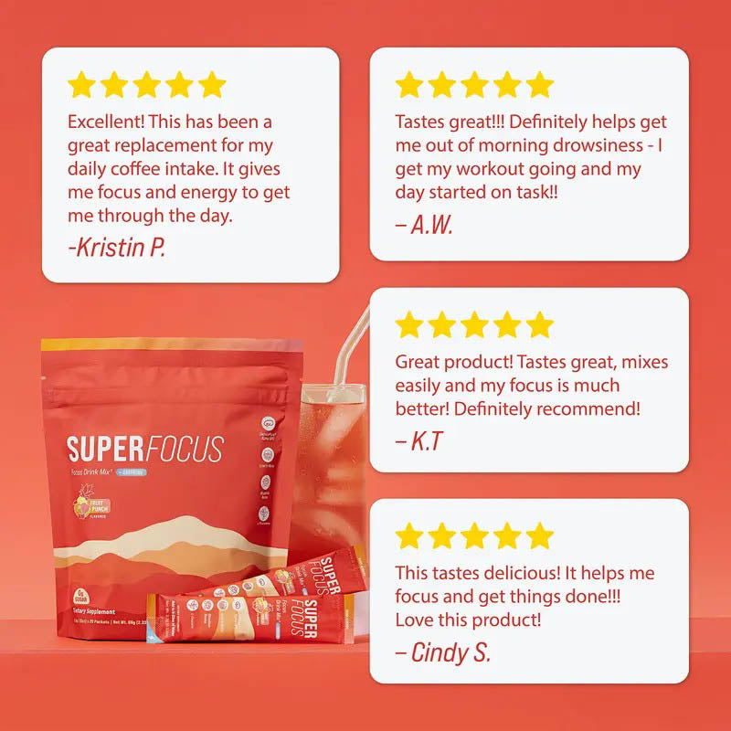 Nootropic Drink Mix with Lion’s Mane, Rhodiola & Alpha-GPC – Supports Memory, Brain Health & Mental Stamina, Enhances Clarity & Sharpness, Helps Fight Brain Fog-ABB8