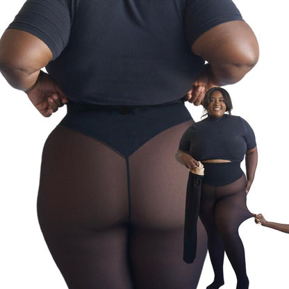 🔥The Original Magic Fleece-Lined Shaping Leggings — Waist-Defining, Warm and Sleek, Never Bulky - A926
