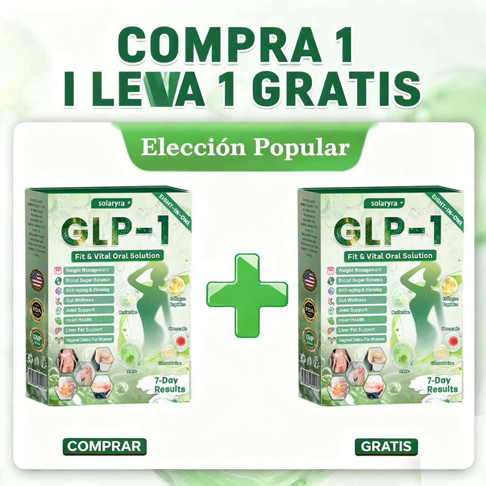 𝑺𝐨𝐥𝐚𝐫𝐲𝐫𝐚®  𝑮𝑳𝑷-𝟏 𝟖 𝒆𝒏 𝟏 𝑭𝒊𝒕 & 𝑽𝒊𝒕𝒂𝒍 (𝒔𝒐𝒍𝒐 𝒖𝒏𝒂 𝒗𝒆𝒛 𝒂𝒍 𝒅𝒊́𝒂, 𝒄𝒂𝒎𝒃𝒊𝒐𝒔 𝒗𝒊𝒔𝒊𝒃𝒍𝒆𝒔 𝒆𝒏 𝟕 𝒅𝒊́𝒂𝒔) √ 𝑷𝒂𝒓𝒂 𝒐𝒃𝒆𝒔𝒊𝒅𝒂𝒅, 𝒔𝒂𝒍𝒖𝒅 𝒄𝒂𝒓𝒅𝒊𝒐𝒗𝒂𝒔𝒄𝒖𝒍𝒂𝒓, 𝒅𝒊𝒂𝒃𝒆𝒕𝒆𝒔, 𝒂𝒑𝒏𝒆𝒂 𝒅𝒆𝒍 𝒔𝒖𝒆𝒏̃𝒐, 𝒔𝒂𝒍𝒖𝒅 𝒊𝒏𝒕𝒆𝒔𝒕𝒊𝒏𝒂𝒍, 𝒑𝒓𝒐𝒃𝒍𝒆𝒎𝒂𝒔 𝒂𝒓𝒕𝒊𝒄𝒖𝒍𝒂𝒓𝒆𝒔 𝒚 𝒎𝒂́𝒔-ZZQ xy