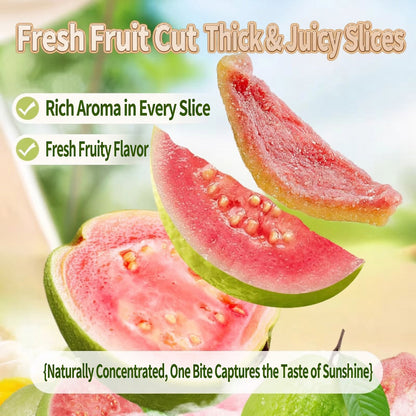 🍆Say goodbye to high-calorie guilt!🍆Satisfy your cravings with ourfiber-rich Red Guava slices-H1